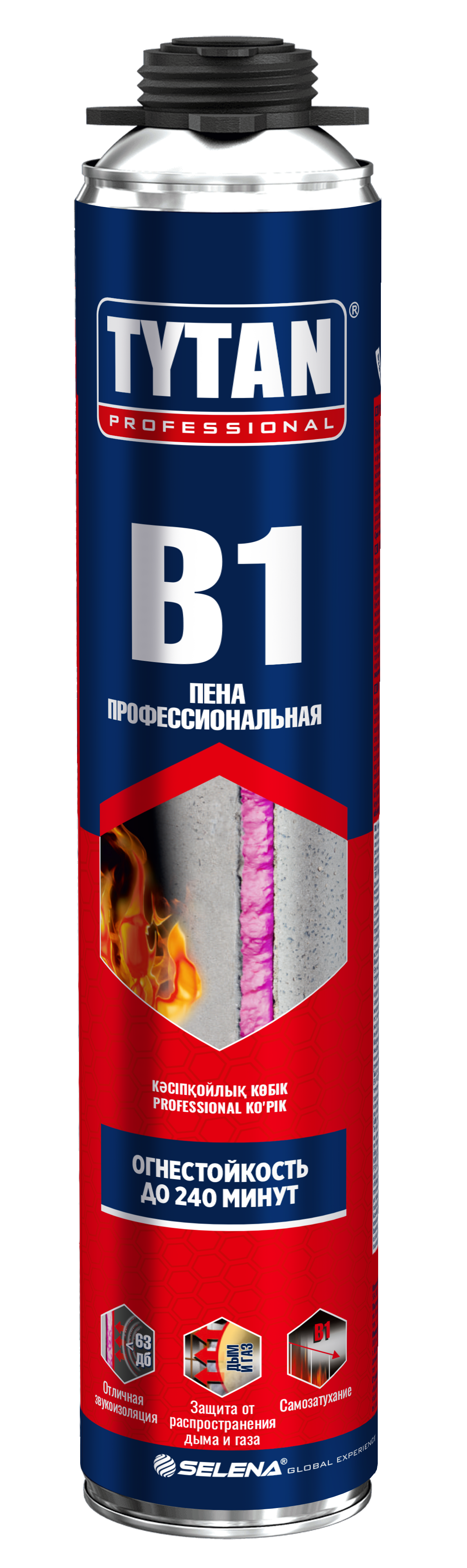 TYTAN Professional B1 профессиональная пена огнестойкая